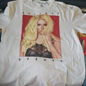 Britney Spears Graphic T-Shirt Size S